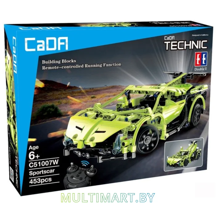 Конструктор CaDa C51007W Technic Спортивная машина